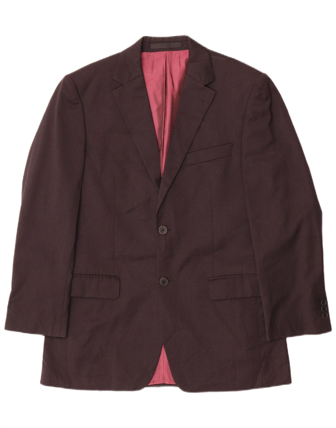 John Lewis Herren-Blazer mit 2 Knöpfen, UK 38, mittelgraue Wolle