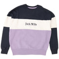 Jack Wills Damen-Sweatshirt mit Grafik, Gr. 6, XS, mehrfarbig