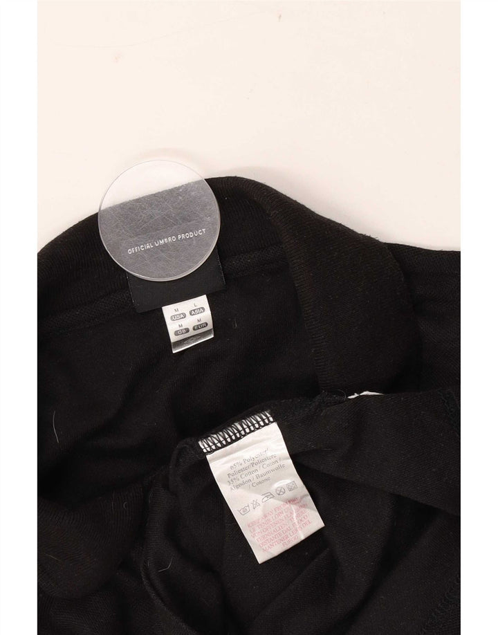 Umbro Herren Poloshirt Medium Schwarz Polyester