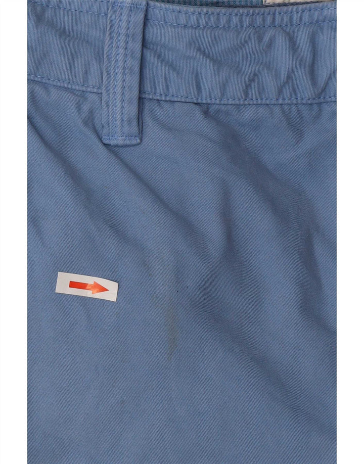 Fat Face Herren Chinoshorts W38 XL Blaue Baumwolle