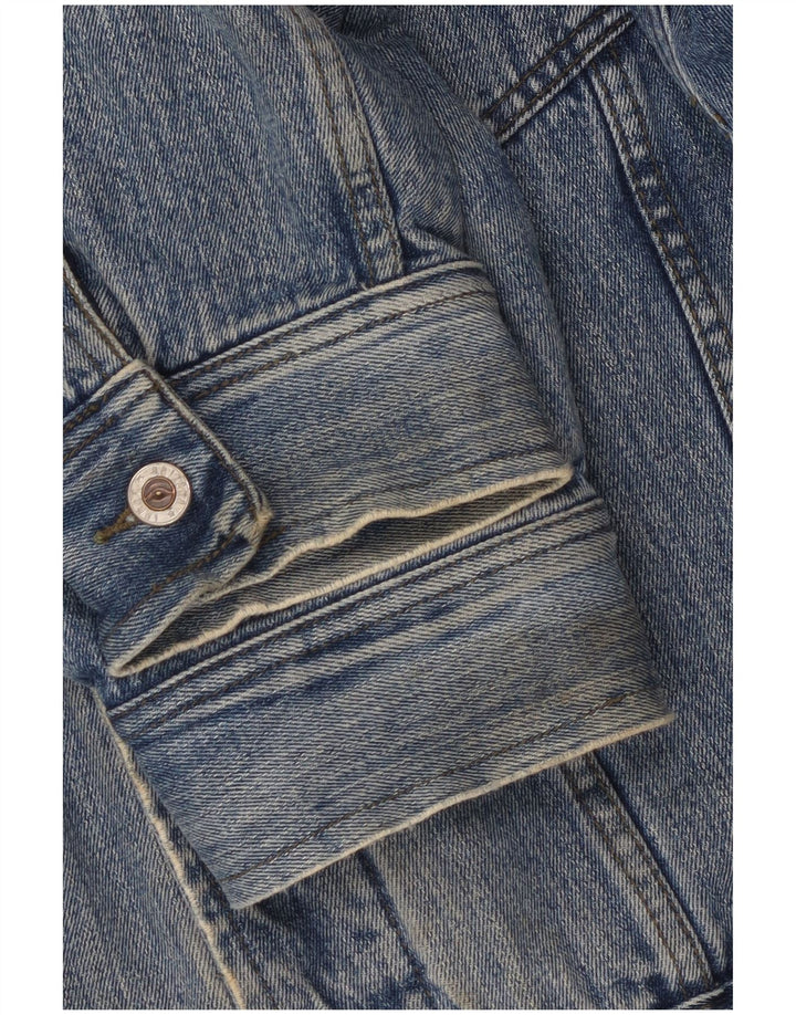 ARIZONA Herren Jeansjacke UK 40 Large Blau Polyamid