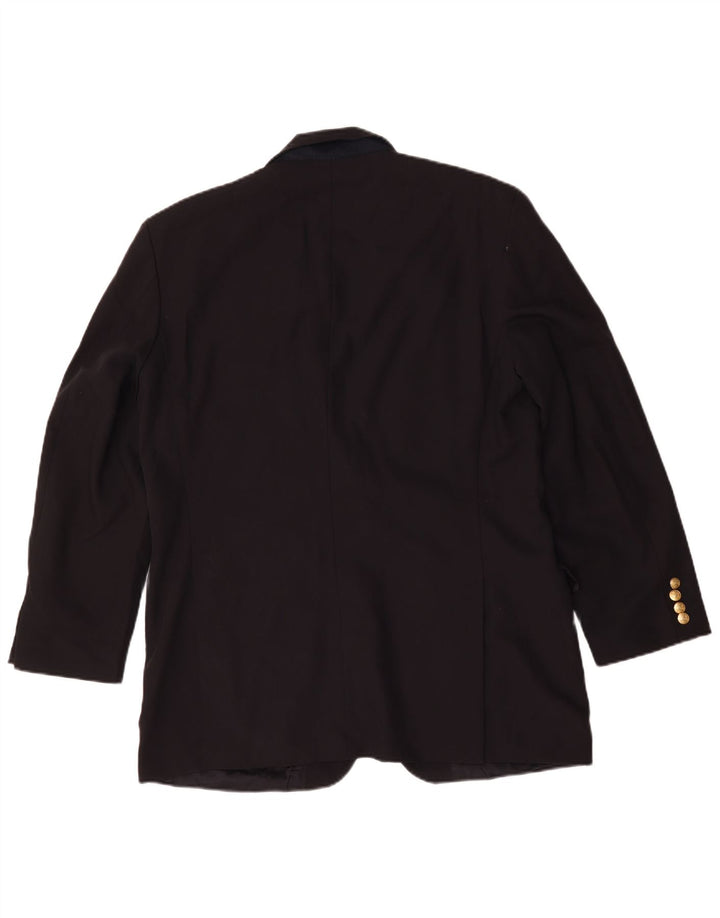 Marks & Spencer Herren-Blazer mit 2 Knöpfen, UK 42, große marineblaue Wolle