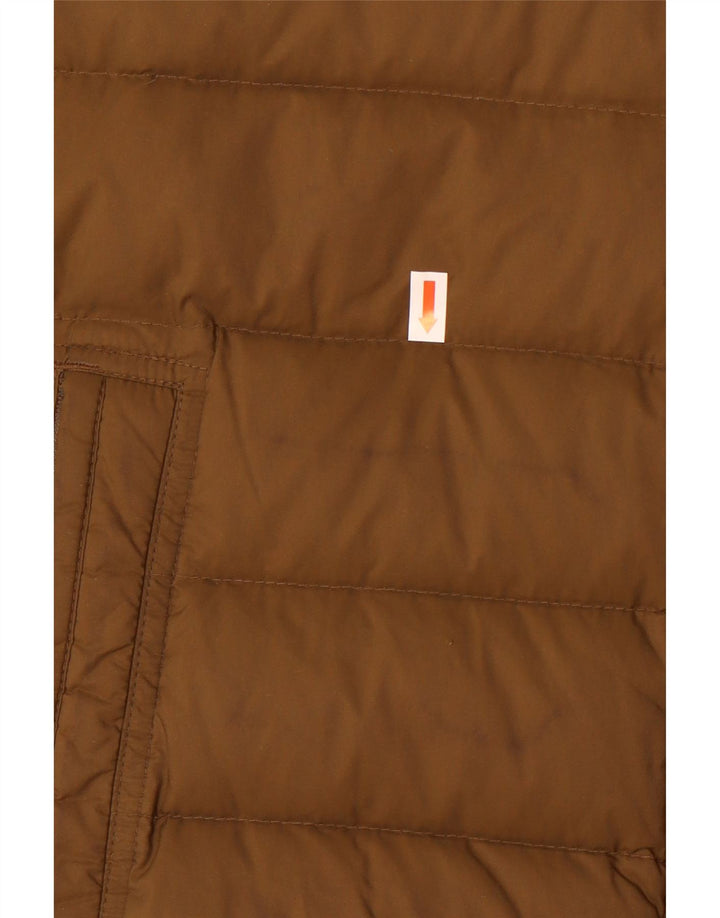 Timberland Herren Wattierte Jacke UK 36 Small Braun