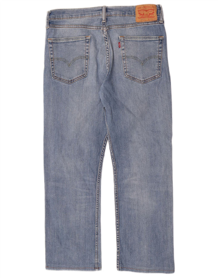 Levi's Herren 514 Straight Jeans W34 L27 Blaue Baumwolle