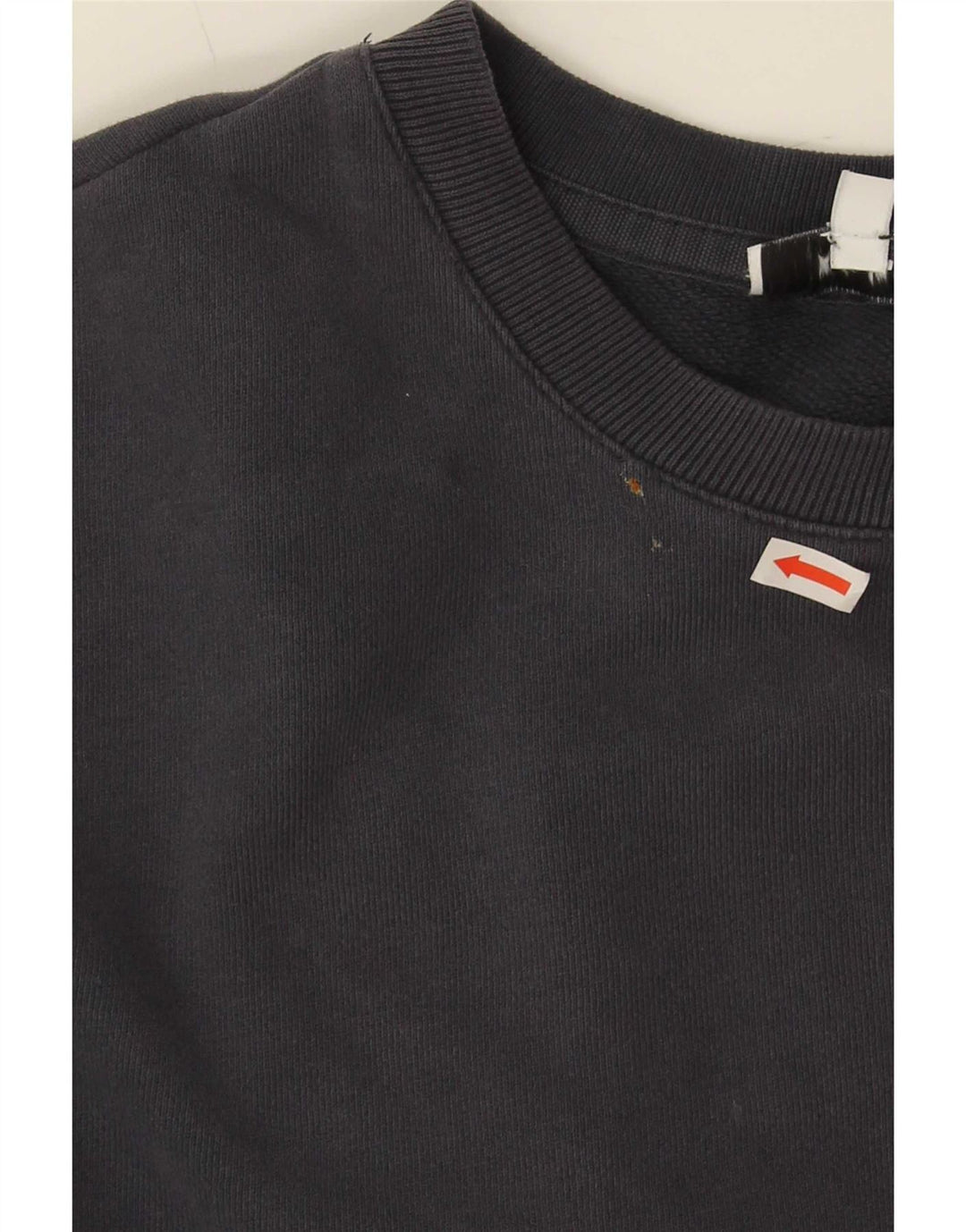Reiss Herren-Sweatshirt-Pullover, mittelmarineblaue Baumwolle