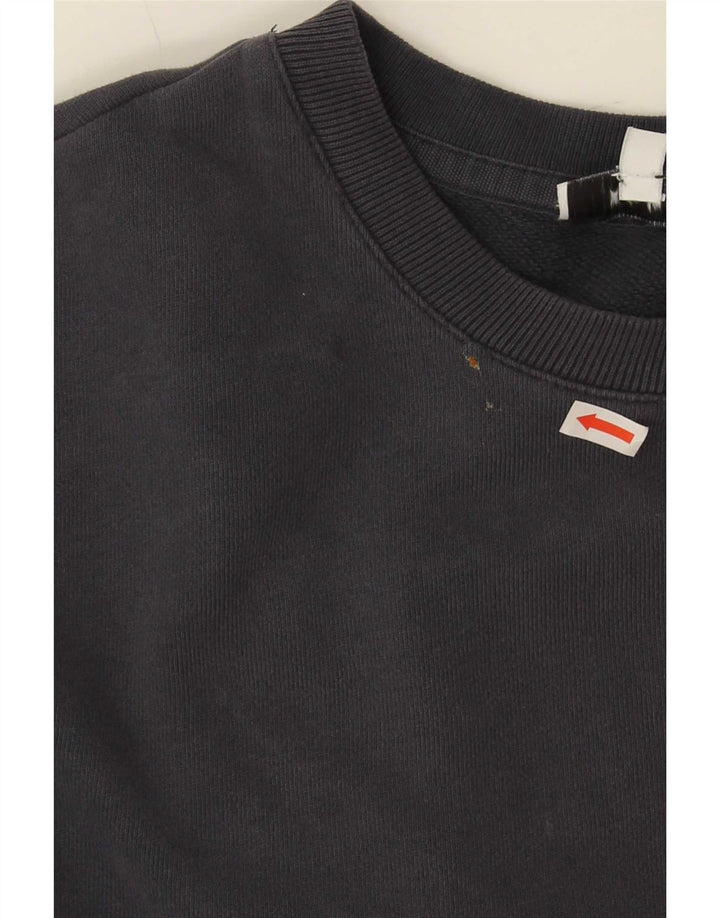 Reiss Herren-Sweatshirt-Pullover, mittelmarineblaue Baumwolle