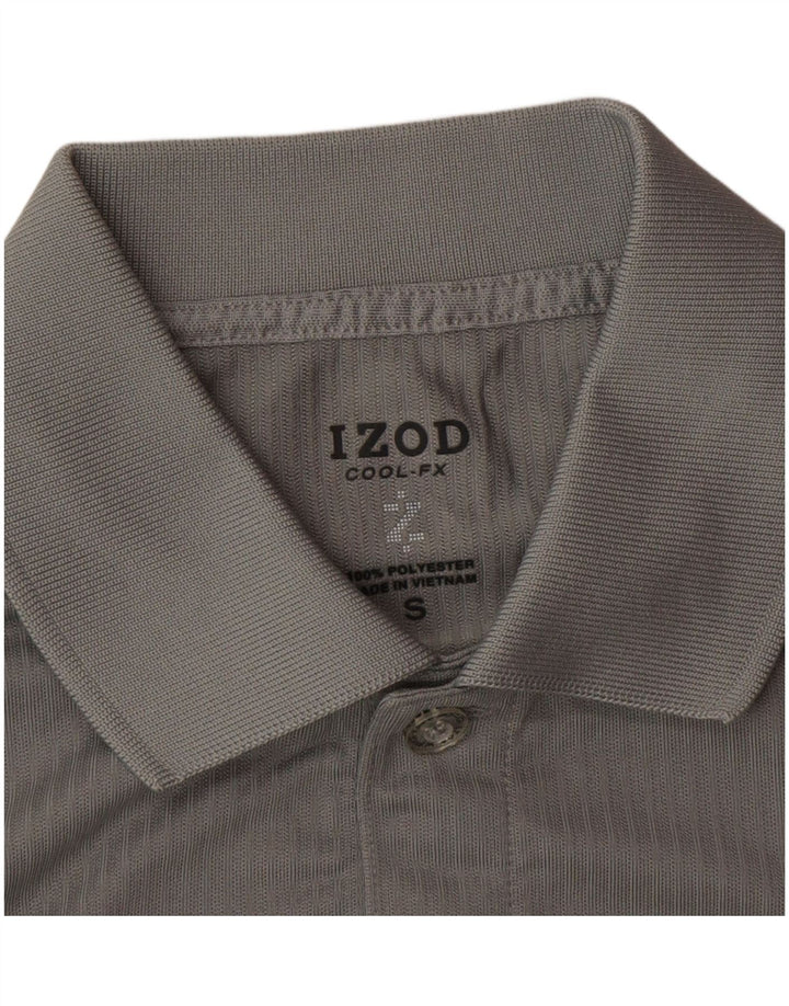 Izod Herren-Poloshirt, klein, grau, Polyester