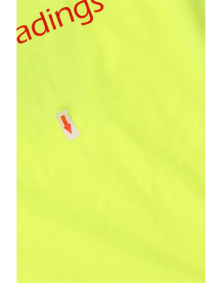 Adidas Herren Grafik-T-Shirt-Oberteil, großes grünes Farbblock-Polyester