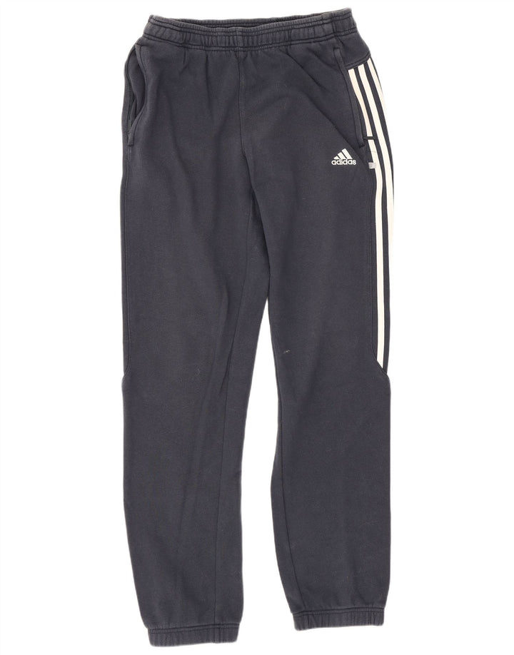 Adidas Herren-Trainingshose, Jogginghose, mittelblau, Baumwolle