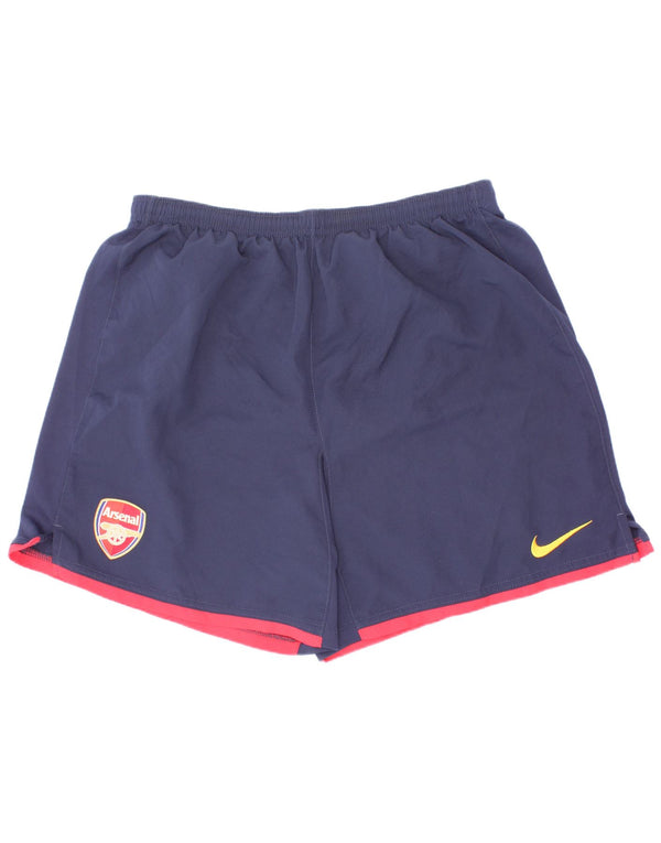 Nike Arsenal Sportshorts für Jungen, 13–14 Jahre, XL, Marineblau, gestreift, Polyester