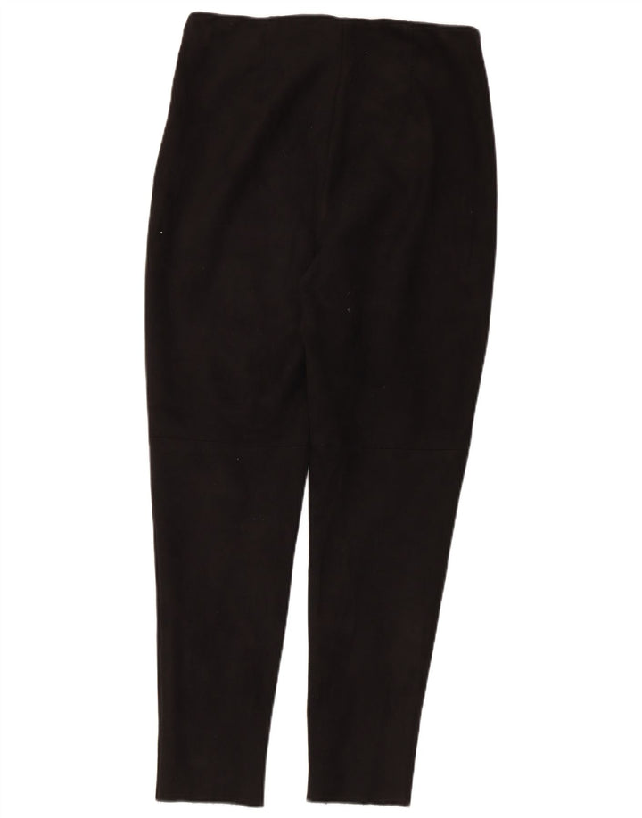 Schmale Freizeithose für Damen von Zara, Größe M, W28, L27, Schwarz