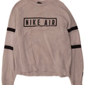 Nike Damen-Sweatshirt in Übergröße, Gr. 10, Größe S, grau gefleckte Baumwolle