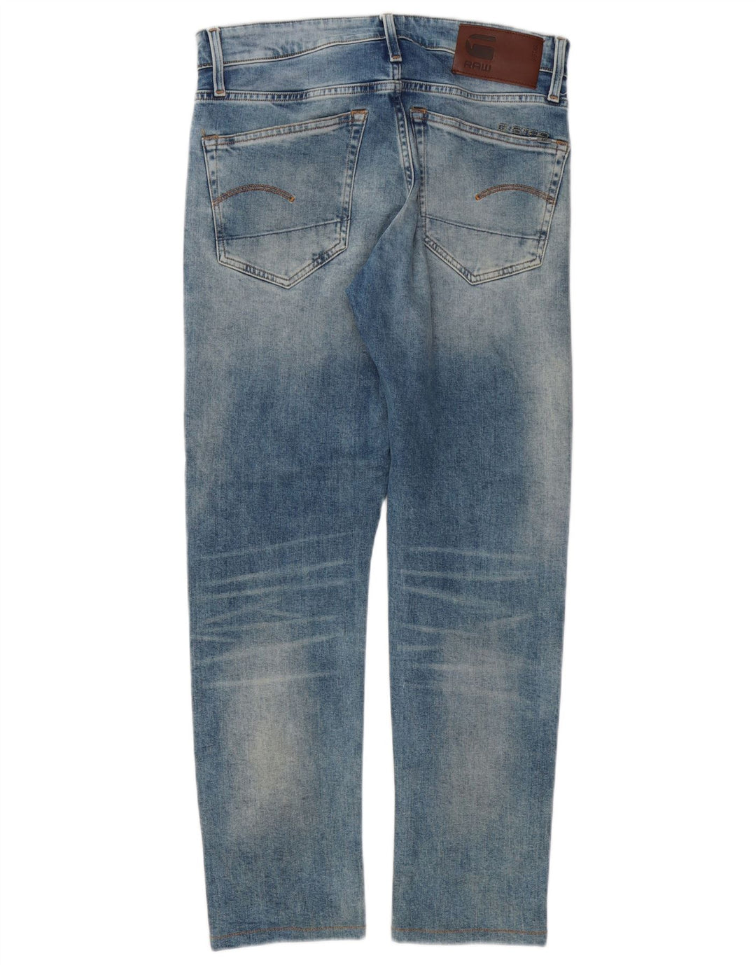 G-Star Herren 3301 Slim Jeans W29 L29 Blaue Baumwolle