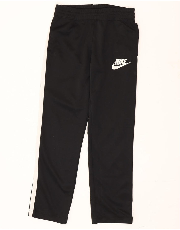 Nike Herren-Trainingshose, Größe S, Schwarz, Colourblock-Polyester