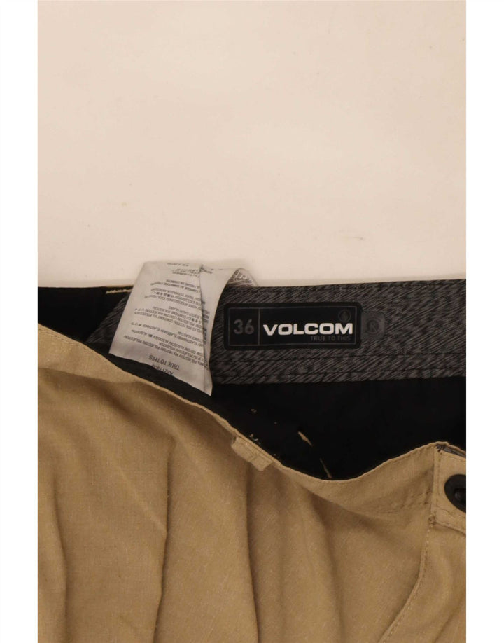 Volcom Herren Thanaz Chino Shorts W36 Large Beige Polyester