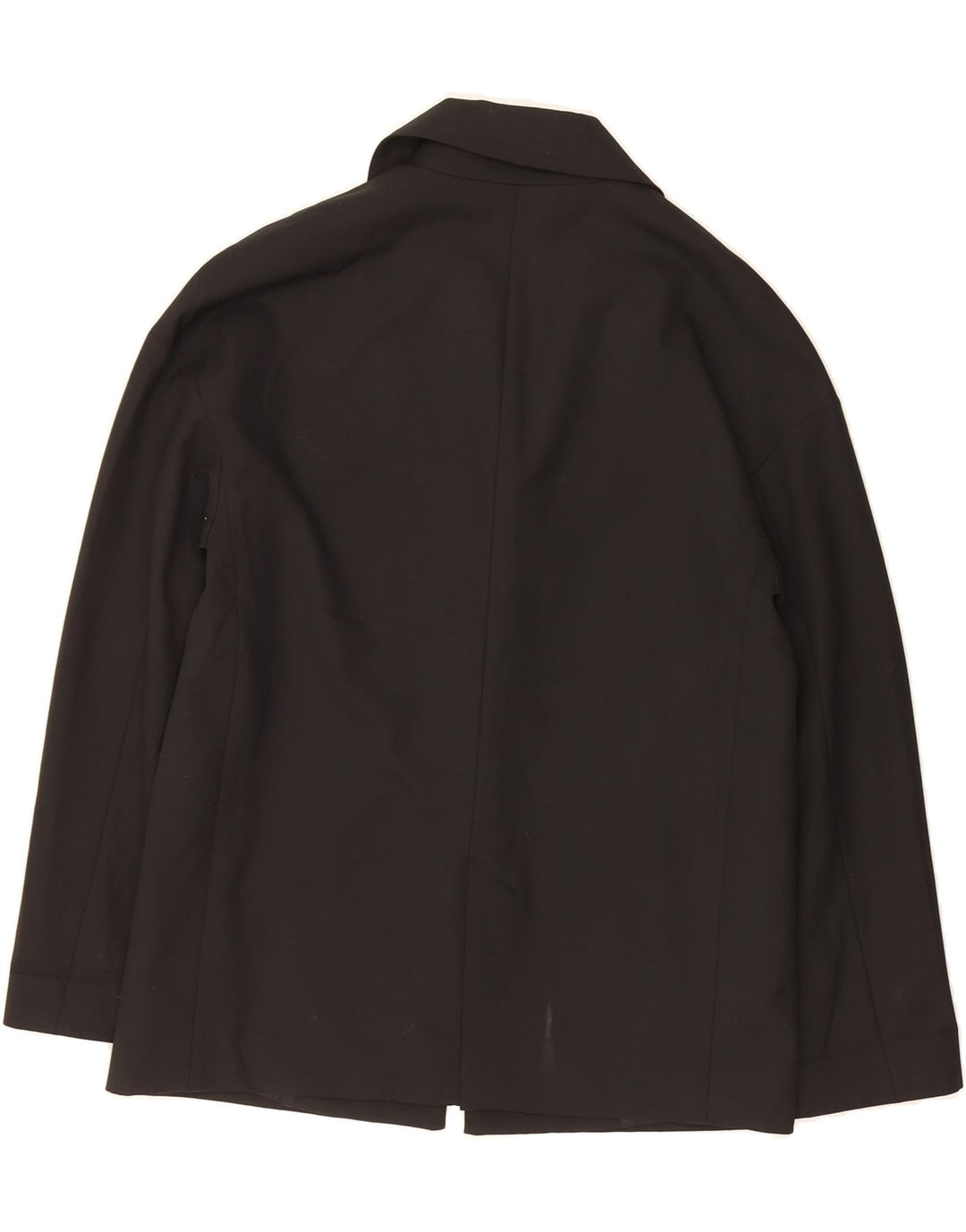 ZARA Womens Longline Oversized 1 Button Blazer Jacket UK 2 2XS Black Vintage Zara and Second-Hand Zara from Messina Hembry 