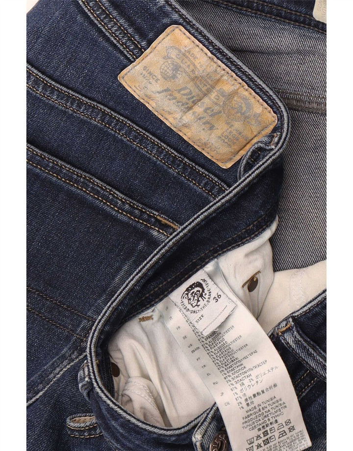 Diesel Herren Slim Jeans W36 L29 Blaue Baumwolle