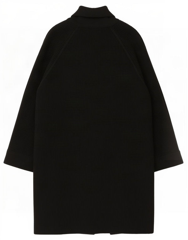 STIZZOLI Damen Zweireihiger Mantel UK 16 Large Schwarz