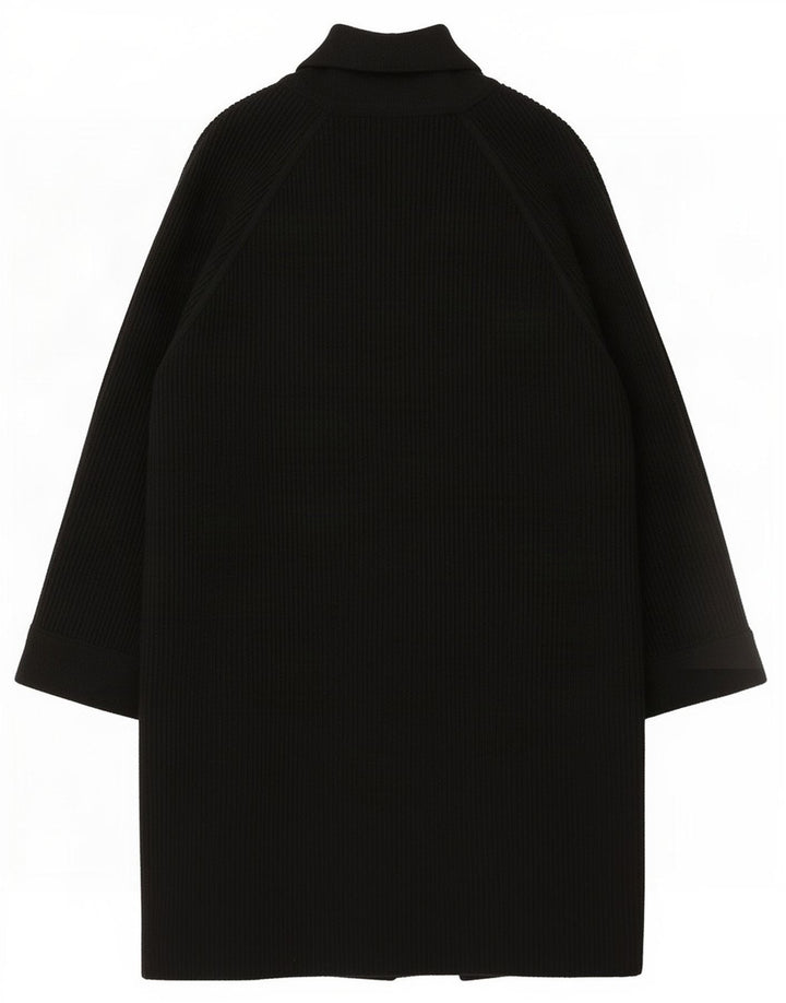 STIZZOLI Damen Zweireihiger Mantel UK 16 Large Schwarz