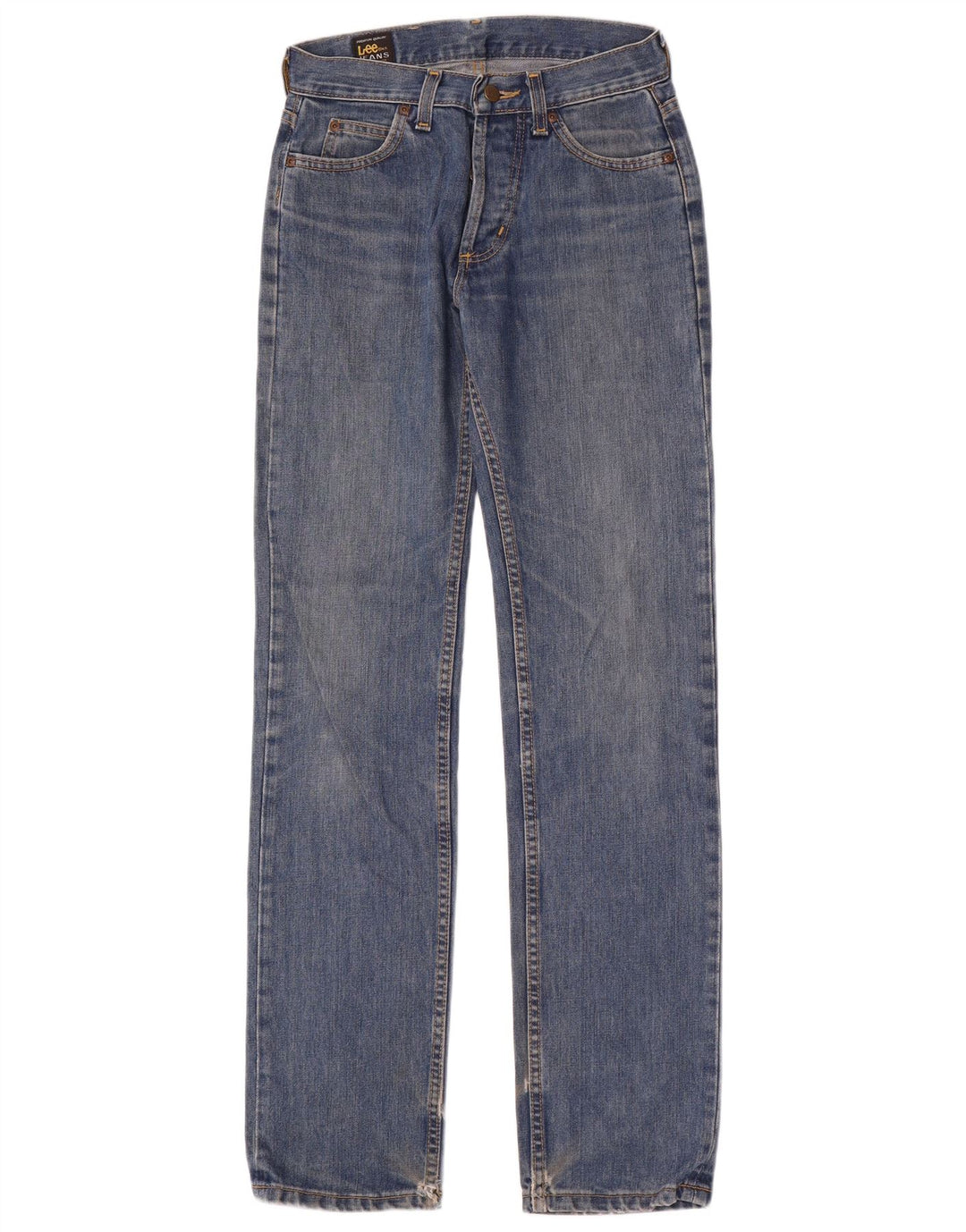 Lee Herren Slim Jeans W28 L34 Blaue Baumwolle