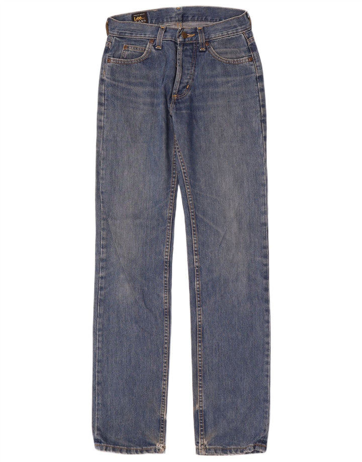 Lee Herren Slim Jeans W28 L34 Blaue Baumwolle