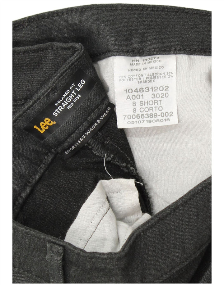 LEE Damen-Freizeithose mit mittlerer Leibhöhe, entspannter Passform, US 8, M, B30, L30, Grau