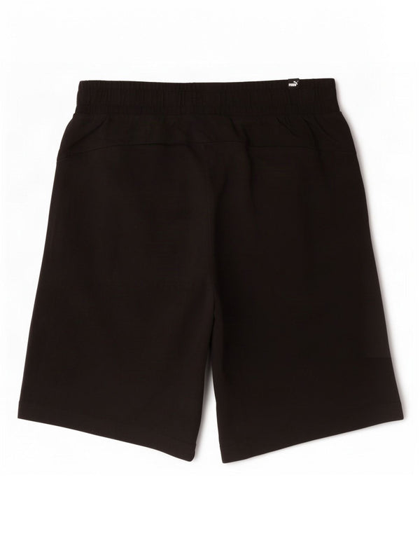 Puma Herren Sportshorts Mittelschwarze Baumwolle