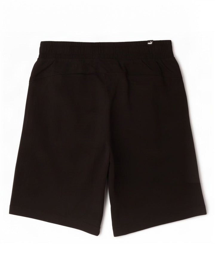 Puma Herren Sportshorts Mittelschwarze Baumwolle