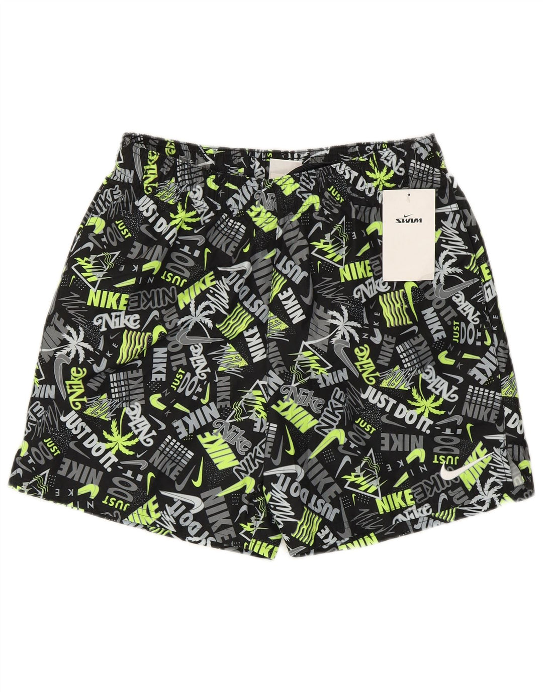 Nike Herren-Badeshorts mit Grafik, Größe S, mehrfarbig, Polyester