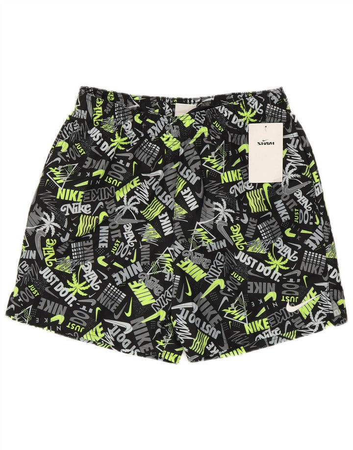 Nike Herren-Badeshorts mit Grafik, Größe S, mehrfarbig, Polyester