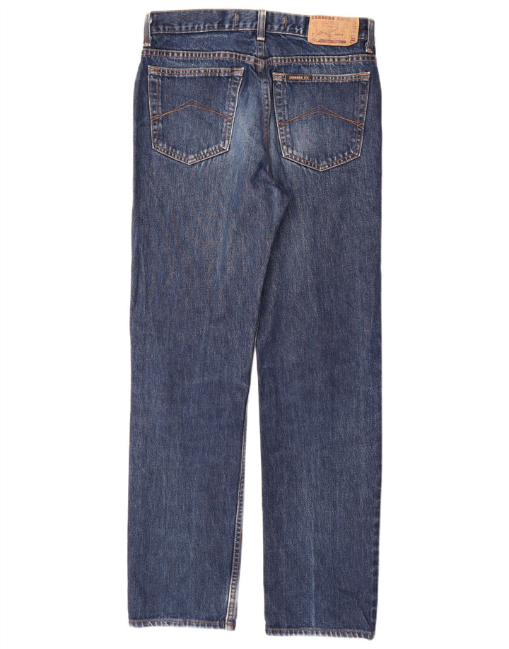 Carrera Herren Straight Jeans W32 L33 Blau