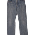 Levi's Herren 501 Straight Jeans W33 L30 Blaue Baumwolle