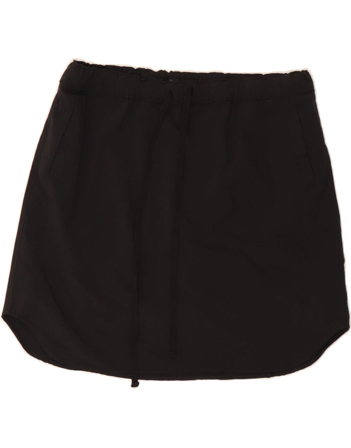 LEE Womens Skort US 12 Large  Black Polyester Vintage Lee and Second-Hand Lee from Messina Hembry 