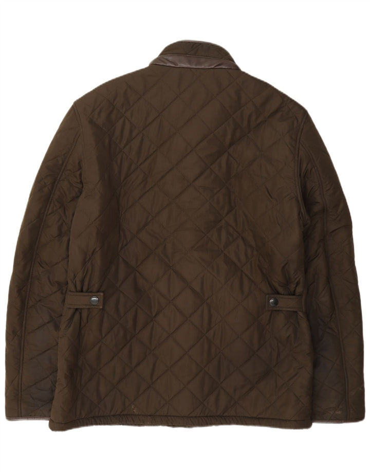 Barbour Herren Steppjacke UK 40 Large Khaki Polyester