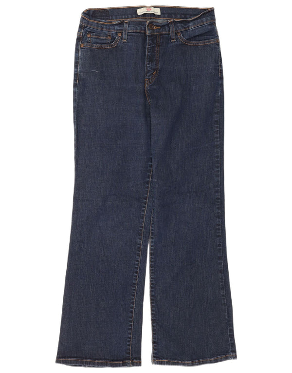 Levi's Damen 512 Perfectly Slim Bootcut Jeans W31 L30 Blaue Baumwolle