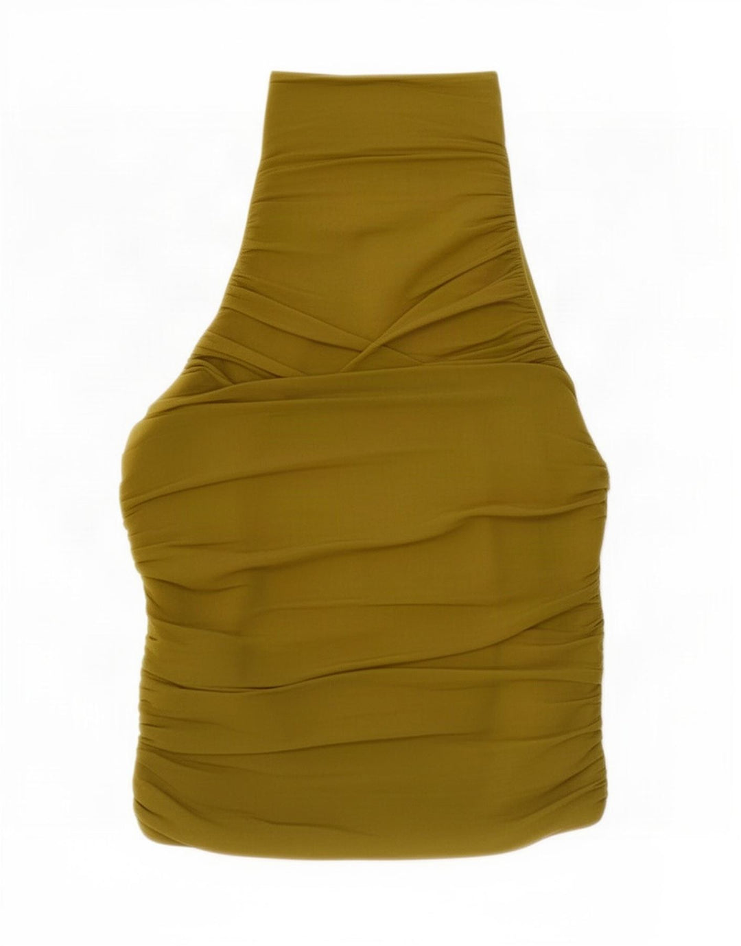 Zara Damen Neckholder-Top UK 12 Mittelgrün