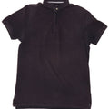 MASSIMO DUTTI Herren-Poloshirt, große marineblaue Baumwolle