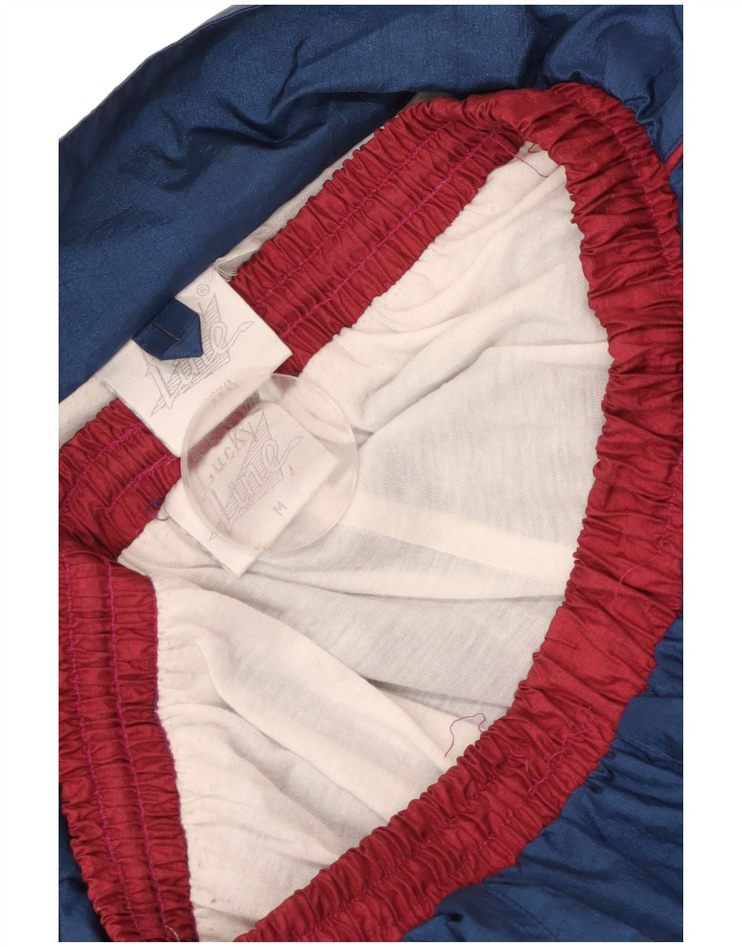Vintage Herren-Trainingsanzug in Übergröße, mittelgroß, Marineblau, Farbblock