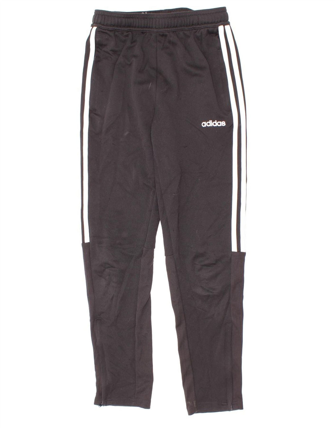 Adidas Jungen Climalite Trainingshose 11–12 Jahre, schwarzes Polyester