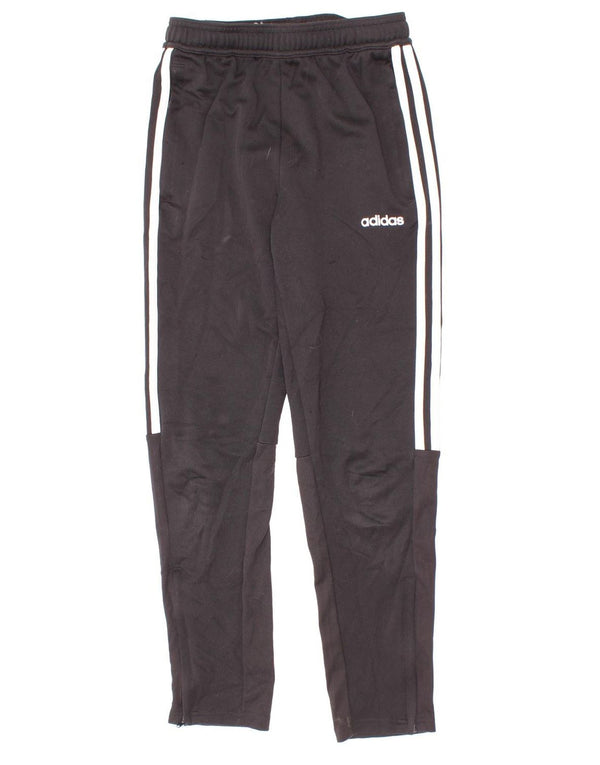 Adidas Jungen Climalite Trainingshose 11–12 Jahre, schwarzes Polyester