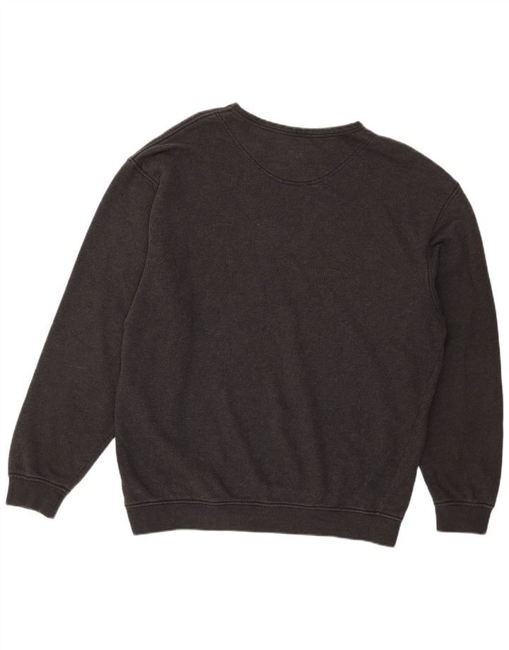 Hugo Boss Herren Sweatshirt Pullover XL Grau Baumwolle