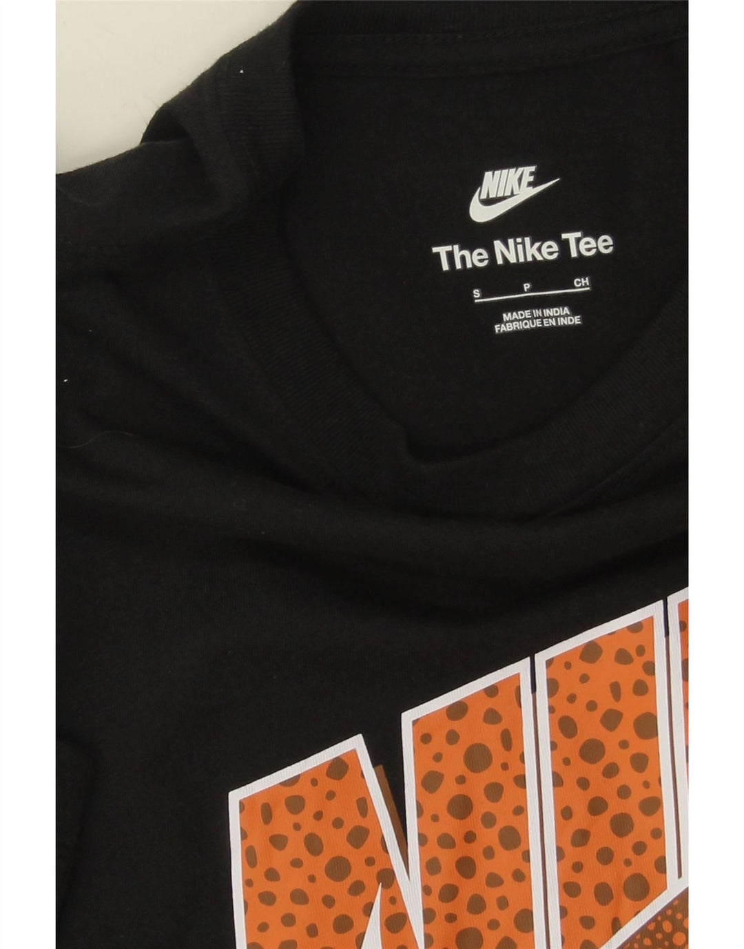 NIKE Mens Graphic T-Shirt Top Small Black Cotton Vintage Nike and Second-Hand Nike from Messina Hembry 