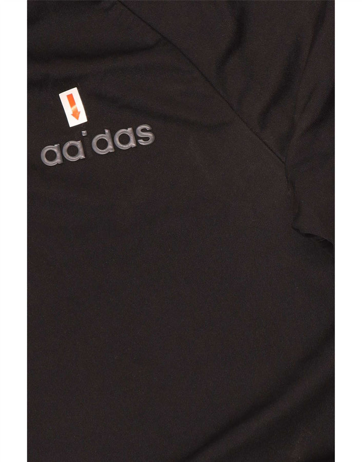 Adidas Herren T-Shirt Top Small Schwarz Polyester