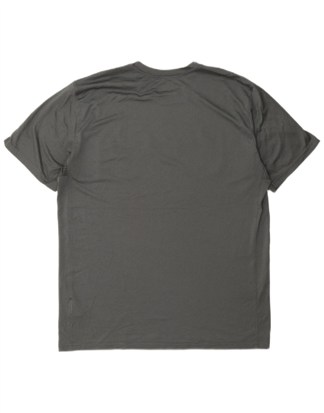 Nike Herren Dri Fit Graphic T-Shirt Top XL Grau Polyester