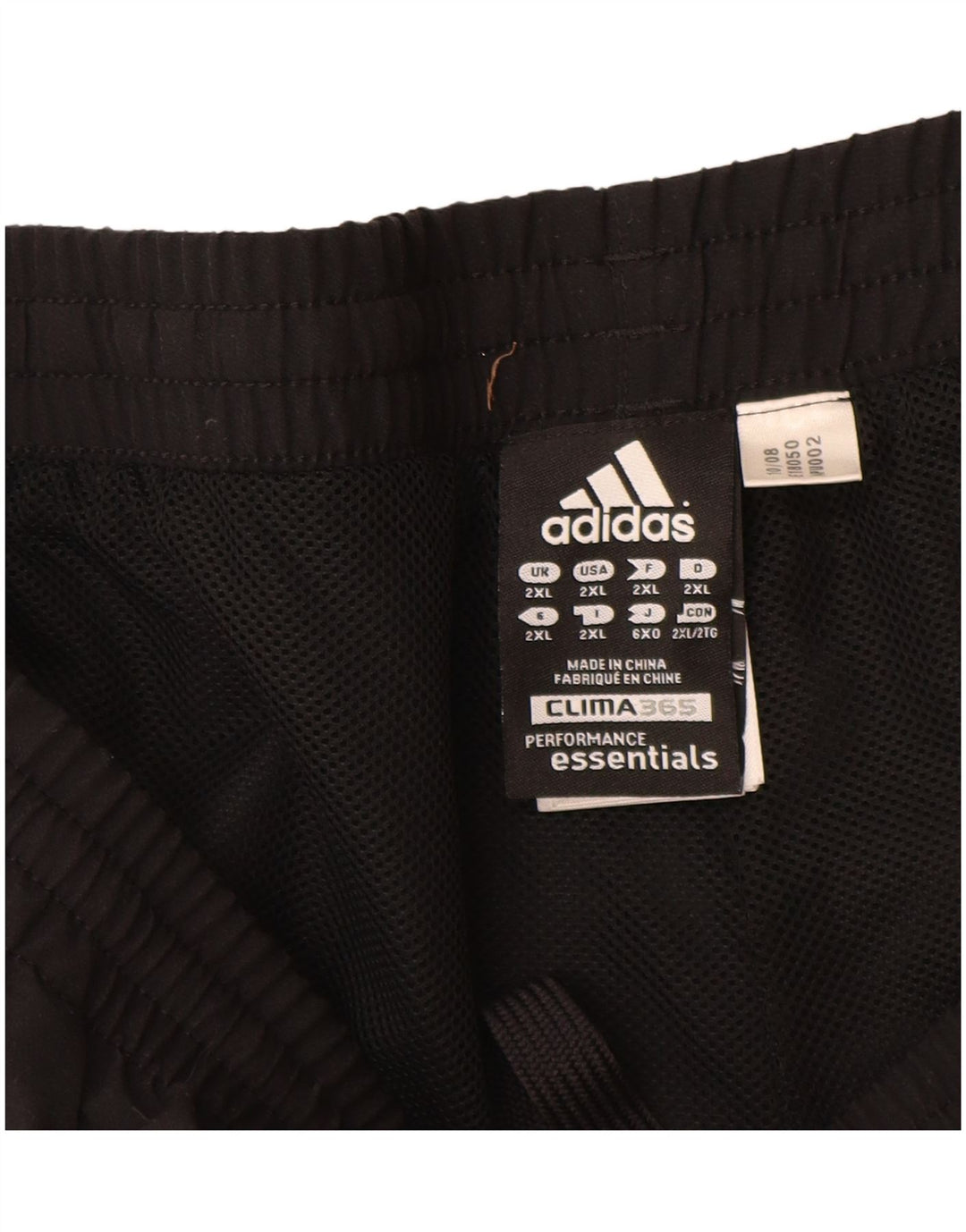 ADIDAS Herren Clima 365 Sport Shorts 2XL Schwarz Polyester