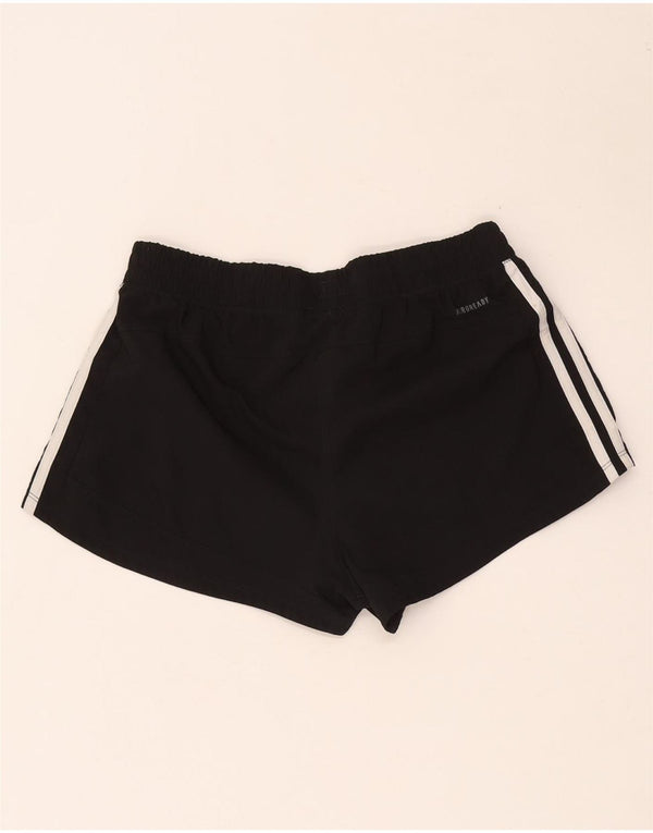 Adidas Damen Aeroready Sport Shorts UK 12/14 Medium Schwarz Polyester