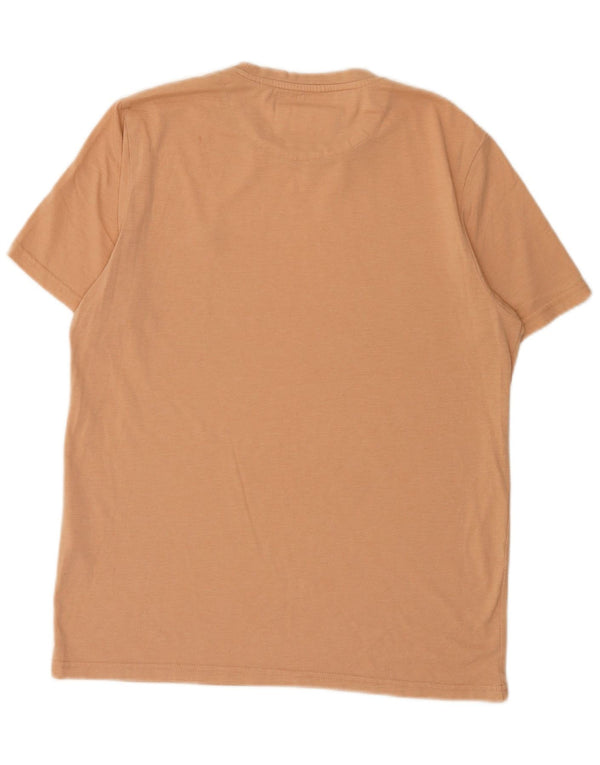 Lyle & Scott Herren T-Shirt Top Mittelrosa Polyester