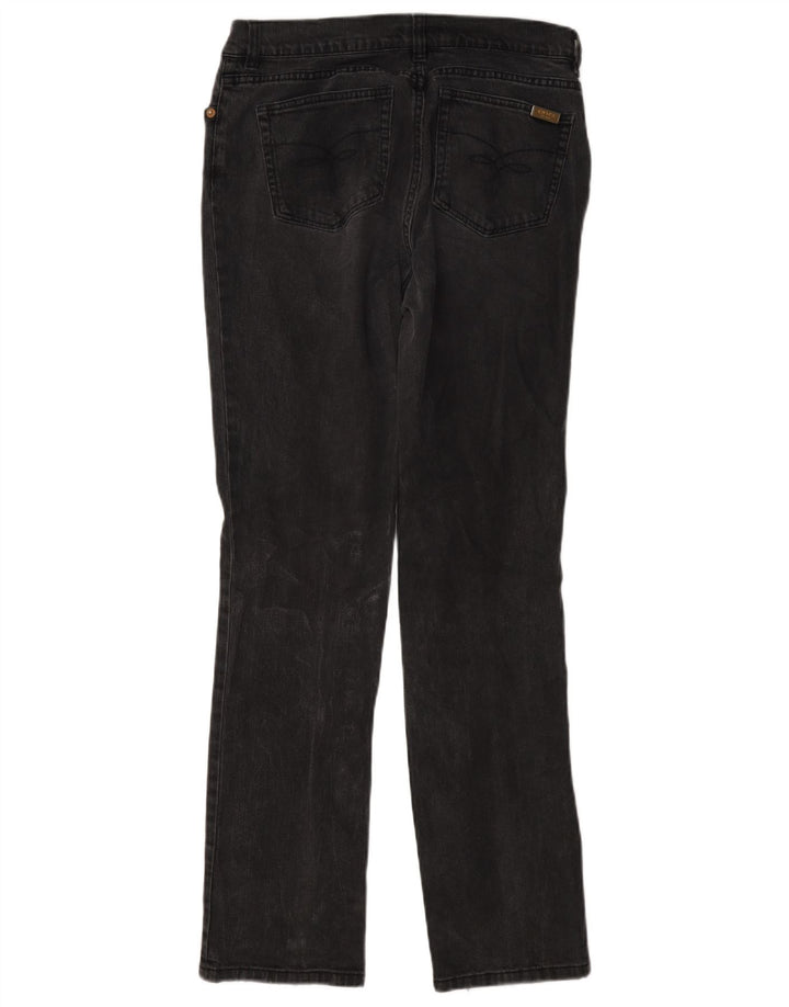 Chaps Damen Straight Jeans US 6 Medium W30 L30 Graue Baumwolle