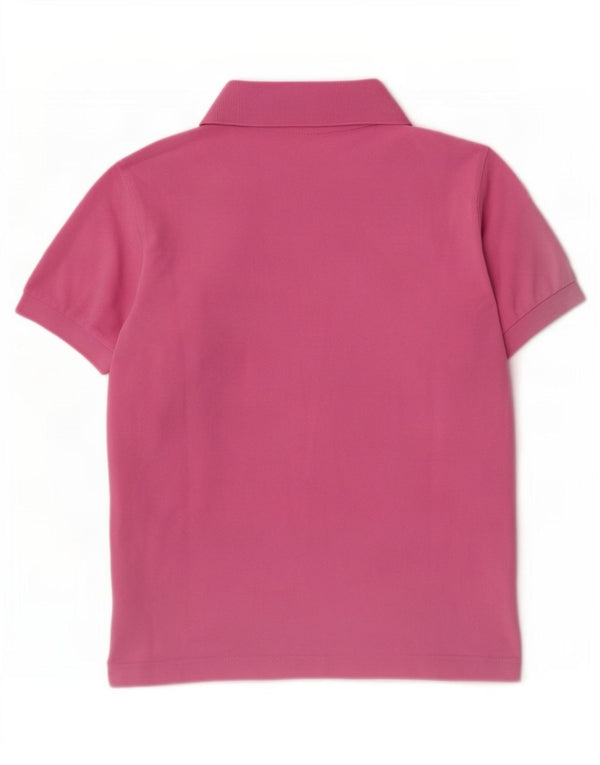 Kappa Damen Poloshirt UK 10 Small Rosa Baumwolle