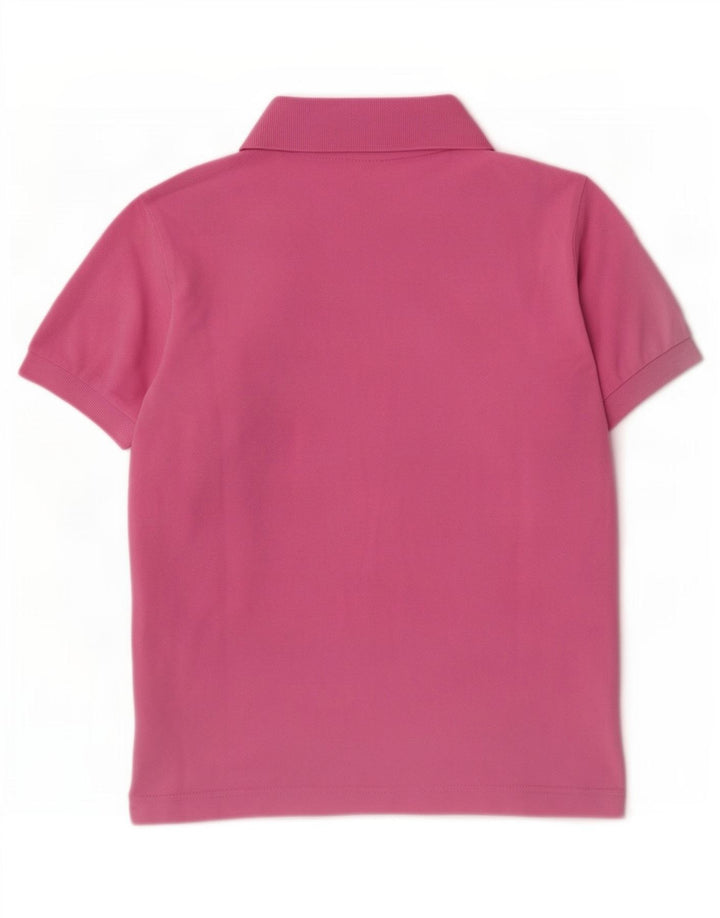 Kappa Damen Poloshirt UK 10 Small Rosa Baumwolle